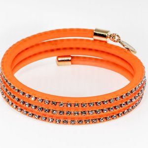 Marc by Marc Jacobs Fluoro Orange Standard Supply Bracelet
